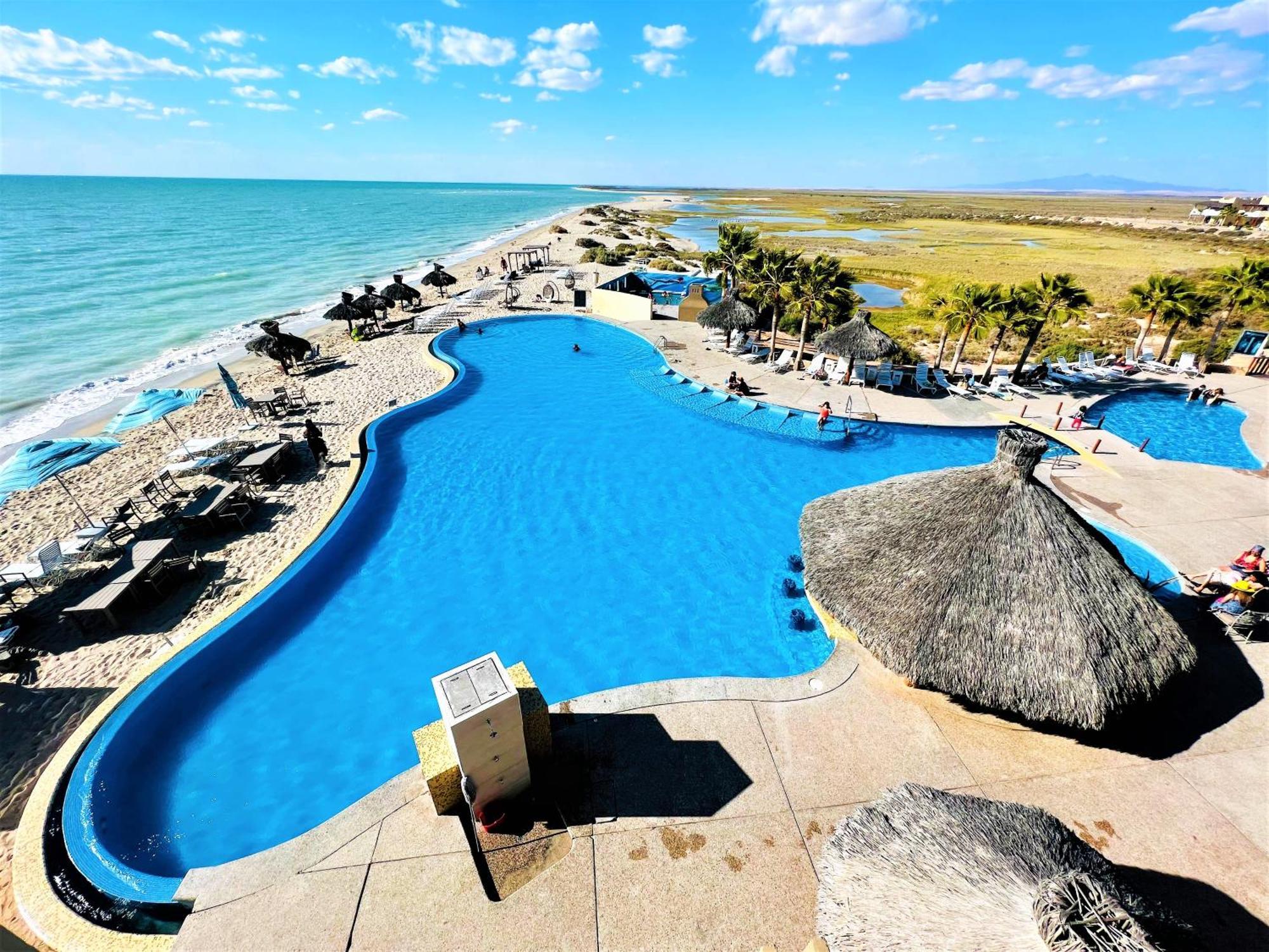Rocky Point - Ocean Front - King - Suites - Sleeps12 - Gated - Pools Wi-Fi Bahia La Choya Extérieur photo